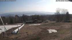 Spodní část sjezdovky