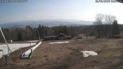 Spodní část sjezdovky