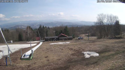 Spodní část sjezdovky