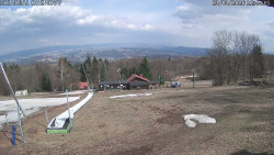 Spodní část sjezdovky