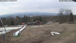 Spodní část sjezdovky