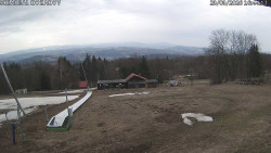 Spodní část sjezdovky