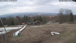 Spodní část sjezdovky