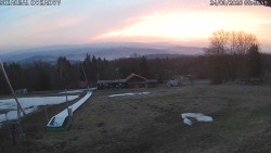 Spodní část sjezdovky