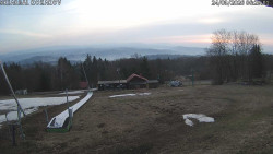 Spodní část sjezdovky