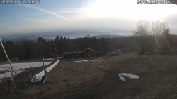 Spodní část sjezdovky