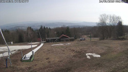 Spodní část sjezdovky