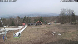 Spodní část sjezdovky