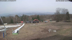 Spodní část sjezdovky