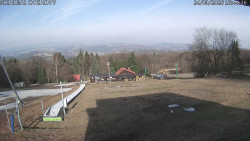 Spodní část sjezdovky