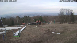 Spodní část sjezdovky