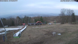 Spodní část sjezdovky