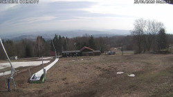 Spodní část sjezdovky