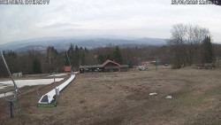 Spodní část sjezdovky