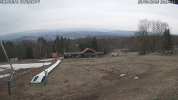 Spodní část sjezdovky