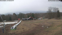 Spodní část sjezdovky