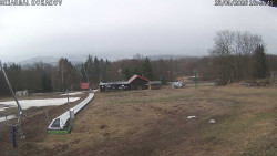 Spodní část sjezdovky