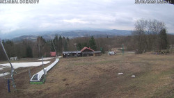 Spodní část sjezdovky