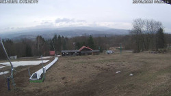 Spodní část sjezdovky