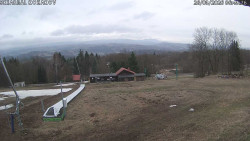 Spodní část sjezdovky