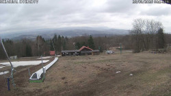 Spodní část sjezdovky