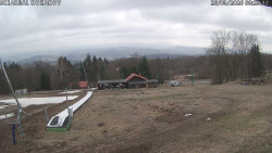 Spodní část sjezdovky