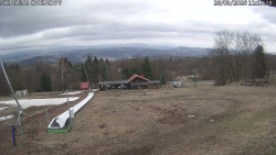 Spodní část sjezdovky