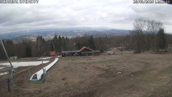 Spodní část sjezdovky