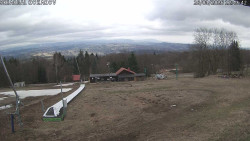 Spodní část sjezdovky