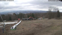 Spodní část sjezdovky