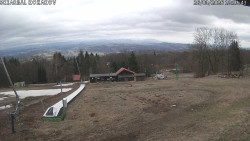 Spodní část sjezdovky