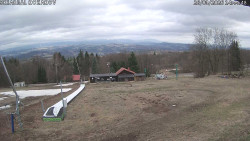 Spodní část sjezdovky