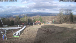 Spodní část sjezdovky