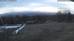 Spodní část sjezdovky