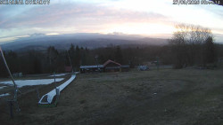 Spodní část sjezdovky