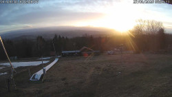 Spodní část sjezdovky