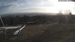 Spodní část sjezdovky