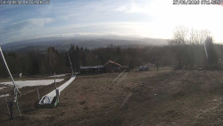 Spodní část sjezdovky