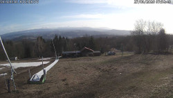 Spodní část sjezdovky