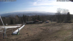 Spodní část sjezdovky