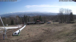 Spodní část sjezdovky