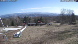 Spodní část sjezdovky