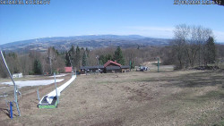 Spodní část sjezdovky