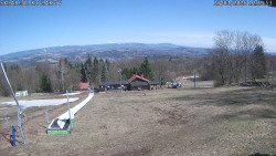 Spodní část sjezdovky