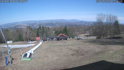 Spodní část sjezdovky