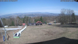 Spodní část sjezdovky