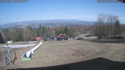 Spodní část sjezdovky