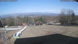 Spodní část sjezdovky