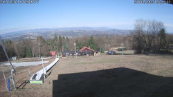 Spodní část sjezdovky