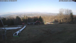 Spodní část sjezdovky